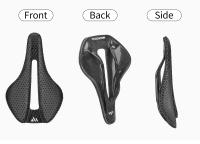 Sillín De Bicicleta De Carbono UltraLigero MEROCA 157g 3D Impreso Para Carreras En Carretera Asiento Hueco Transpirable De Células De Panal - details 7