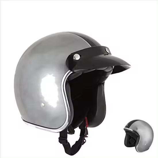 Prostormer Casco Vintage Stormer Pearl con Pantalla Transparente - 1