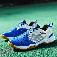 Zapatos De Badminton Para Hombres Y Mujeres Deporte Transpirables Tamaño Grande Entrenamiento Voleibol Interior Exterior Antideslizantes - details 7