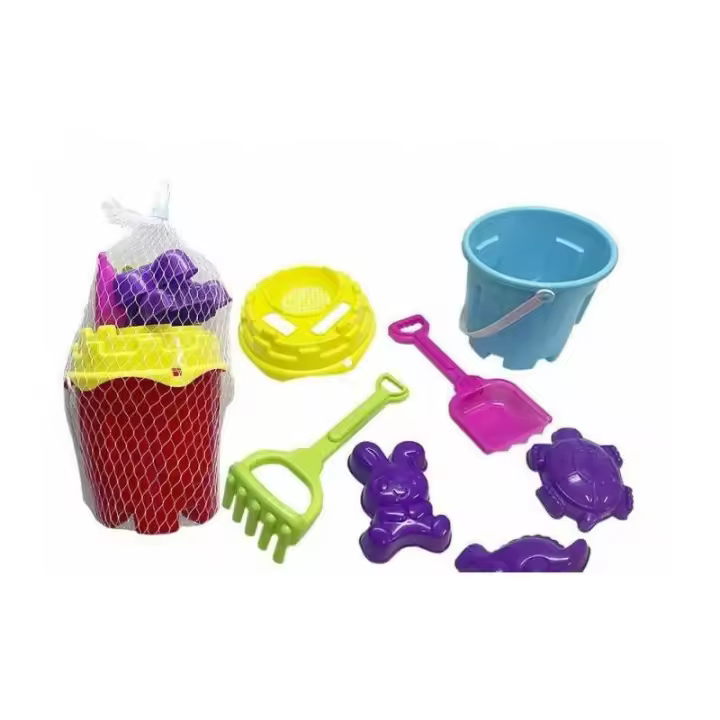 CUBO PLAYA CON 5 ACCESORIOS SURTIDO DE RAMA TRITTON - 1