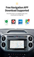 Radio De Coche 7 Pulgadas Para Volkswagen Skoda Seat Android 13.0 Multimedia Player 2Din Audio GPS Bluetooth FM RDS Para VW Golf Passat Polo - details 10