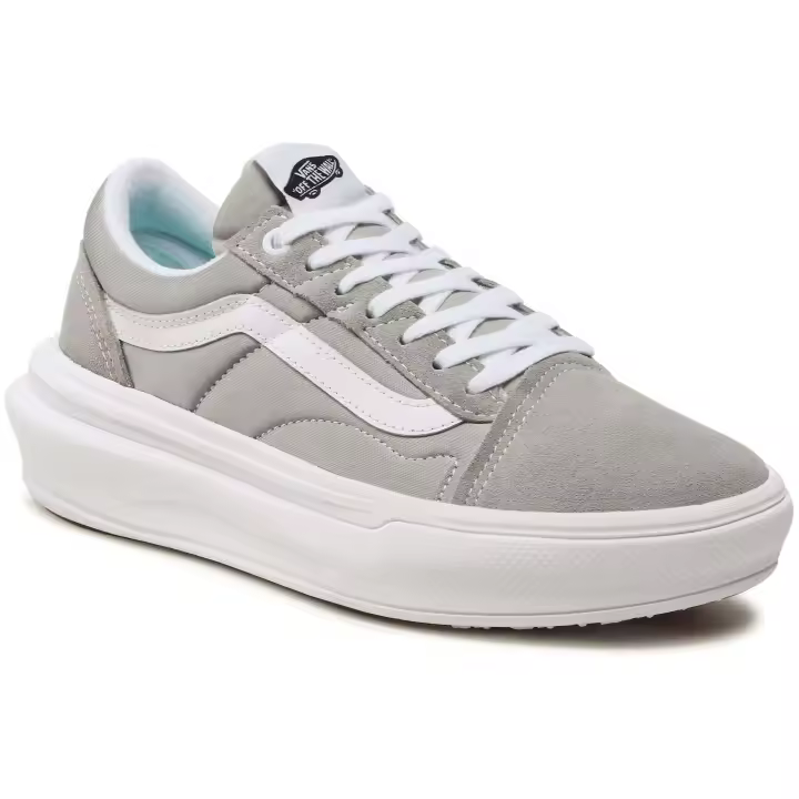 Calzado Sneakers marca Vans modelo Vn0A7Q5Ekaq1 para mujer en color gris - 1