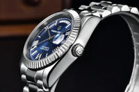 Reloj Mecánico PAGANI DESIGN 2025 DD36 Para Hombre Con Dial De Meteorito Acero Inoxidable Resistente Al Agua 10Bar Cristal De Zafiro - details 8