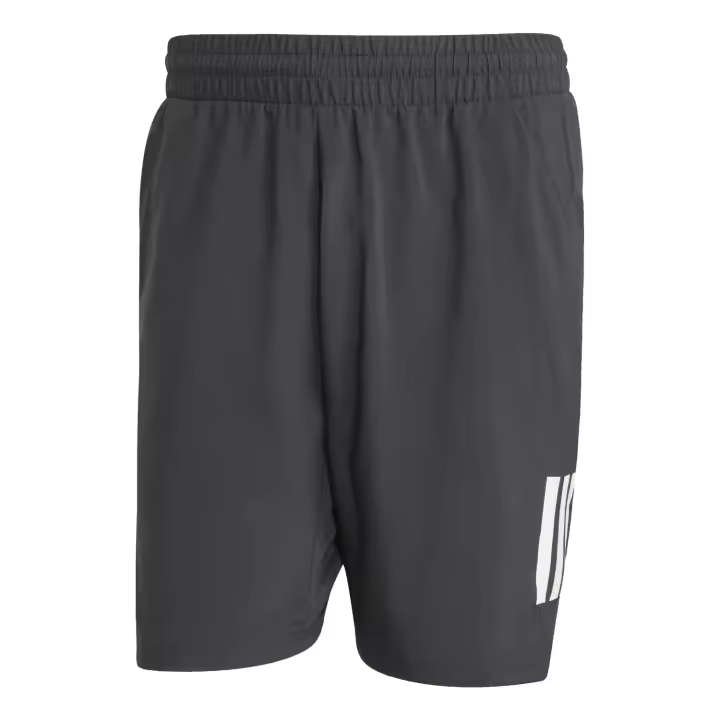 Pantalón Corto Adidas Club 3STR Negro. Ideal para tenis y pádel - 1