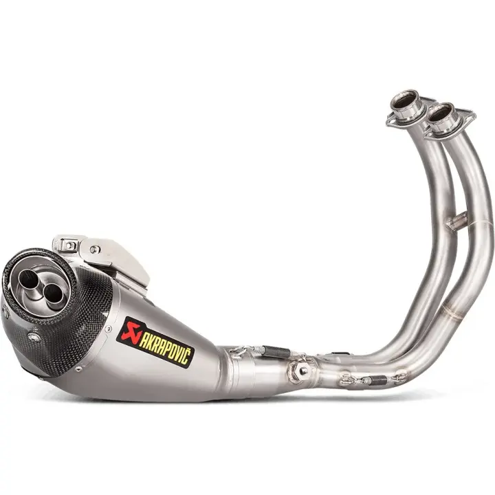 Akrapovic Sistema De Escape Completo No Homologado Racing Titanium&carbon Tracer 700/xsr 700/mt-07/fz-07 Ref:s-y7r5-hegeh - 1