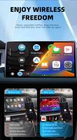 Adaptador Wireless Carplay AI Box Para Android Auto Toyota Mazda Hyundai Haval GMC Ford Chevrolet MG VW Capacidad De Almacenamiento 100000015 - details 3