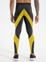Pantalones De Entrenamiento Para Hombres Talla Tensa Secado Rápido Base Alta Estiramiento Compresión Poliéster Fitness - details 2
