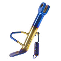 Soporte De Pies Para Motocicleta En Acero Inoxidable Stand Lateral Compatible Con Honda YAMAHA Force155 Bwsr Vespa Suzuki KRV125 - details 5