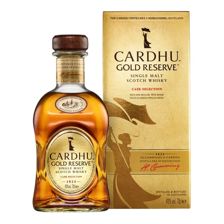 Whisky Cardhu Gold Reserve Cask Selection - Botella 70 CL - Single Malt Scotch - 40% - 1