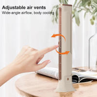 Ventilador De Torre Ajustable Con Ventanas Para Climatización Oscilante Para Habitación De Casa Y Oficina - details 2