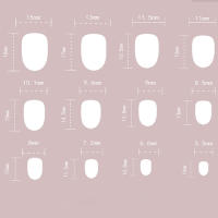 Uñas Falsas de Almendra Brillante con Destacado de Color Rosa Cortas para Mujeres y Chicas para Actividades de Fiesta y Belleza - details 6