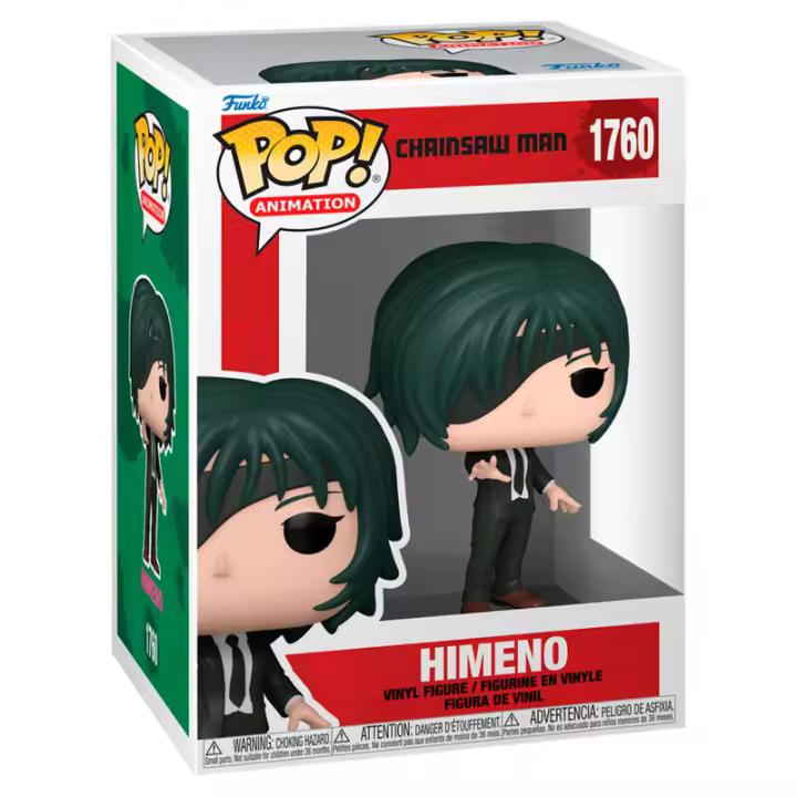 Figura Pop Chainsaw Man Himeno-Figura de Vinilo Coleccionable - Idea de Regalo- Mercancia Oficial - Juguetes para Niños y Adultos - Movies Fans - Muñeco para Coleccionistas y Exposición - 1