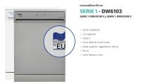 Lavavajillas 60 cm SAUBER SERIE 1-DW6103W V e 12 cubiertos blanco  ENVÍO E INSTALACIÓN GRATIS - details 0