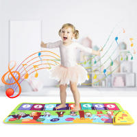 Teclado Musical Para Niños 80x30cm Alfombra De Música Multifuncional Con 8 Sonidos De Animales Juguete Educativo Para Bebés Y Niños De 3 a 6 Años - details 1