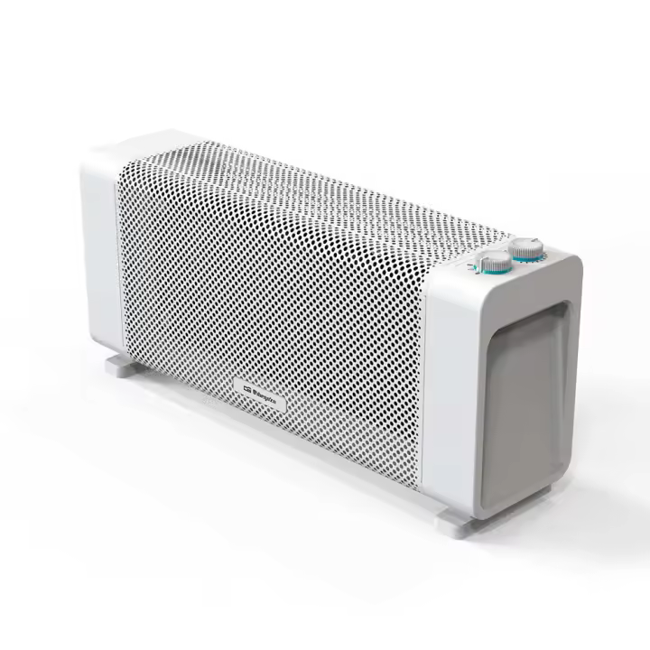 Orbegozo RMB 2010 Radiador de Mica Portátil 2000W – Máximo Rendimiento en 1 Minuto, 2 Potencias (1000W/2000W), Sin Olores ni Ruido, Antivuelco y Termostato Regulable - 1