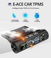 Sistema De Alarma De Presión De Neumáticos E-ACE Solar Con Monitor De Temperatura Y Presión Para Coche Seguridad Automática - details 6