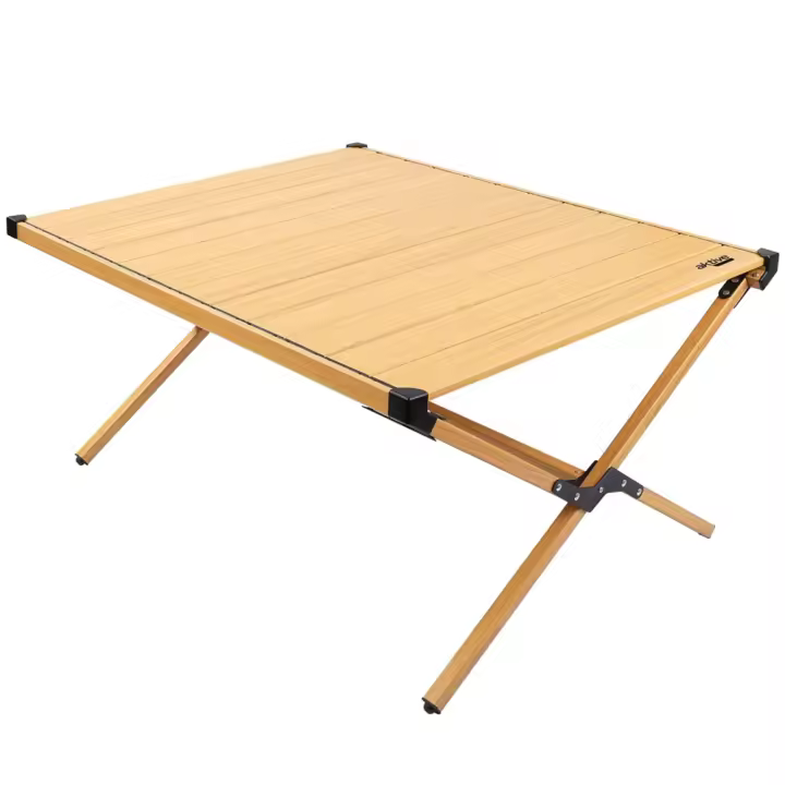 Mesa camping plegable aluminio glamping sabana Aktive 88,5X70,5X43CM (Color Baby 63025) - 1