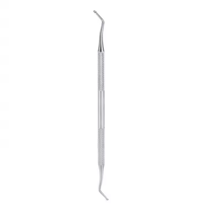 Excavador De Uñas Doble Cara 13cm Reutilizable Duradero Acero Inoxidable Aleación Alemana Para El Cuidado De Las Uñas - 1