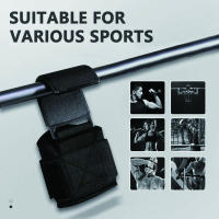 Juego De Agarres Para Músculos De Mano De Entrenamiento De Fuerza Sin Ahogamiento Para Squat Pesas Y Pull-up En Barra Horizontal Antideslizante Para Ejercicio De Fitness - details 2