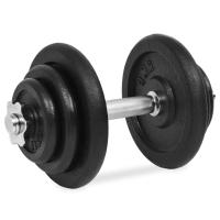 vidaXL Juego de mancuernas hierro fundido 18 piezas 40 kg - details 4