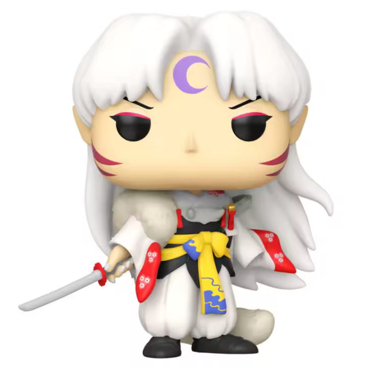 Figura Funko Pop Inuyasha Sesshomaru-Figura de Vinilo Coleccionable - Idea de Regalo- Mercancia Oficial - Juguetes para Niños y Adultos - Movies Fans - Muñeco para Coleccionistas y Exposición - 1