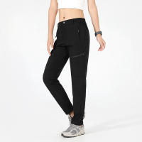 Pantalones De Senderismo Para Mujer LNGXO Estirables 4 Maneras Impermeables Verano Pantalones De Cargo Para Trekkking Escalada Camping Deportes Al Aire Libre Trousers De Montaña - details 21
