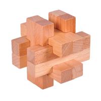 Juguete Educativo De Madera Para Niños Y Adultos Juego De Lógica Y Desmontaje De Cerradura De Encina Boutique - details 3