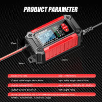 Cargador De Batería De Coche FOXSUR 12V 6A FTC-1206 Para Motocicleta Camión Mantenedor De Baterías De Agua Y Ácido Líquido Con Pantalla LCD Digital - details 18