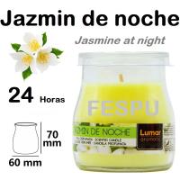 Velas aromáticas en vaso de vidrio ,perfumadas vaso yogurt 24 horas duracion, PACK 12 VELAS ,decoracion, fespu - details 7