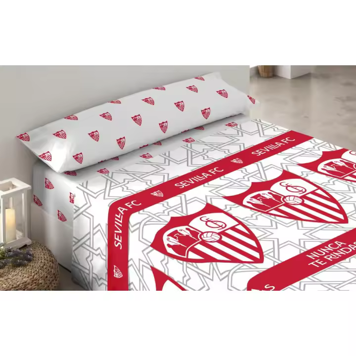 Sevilla FC Juego de Sábanas 3 Piezas Cama 135 Cm - 1