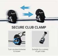 Ayudante De Golf Entrenador De Golpe Exercitador De Cinturón De Tensión Bandas De Entrenamiento Para La Gancho De Golf Suministros De Corrección De Club De Golf - details 2