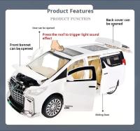 Coche De Acción Retroductor Para Niños 1:32 Luz Y Sonido Simulación Modelo Comercial Regalo Para Niños Juguetes Para Navidad - details 2