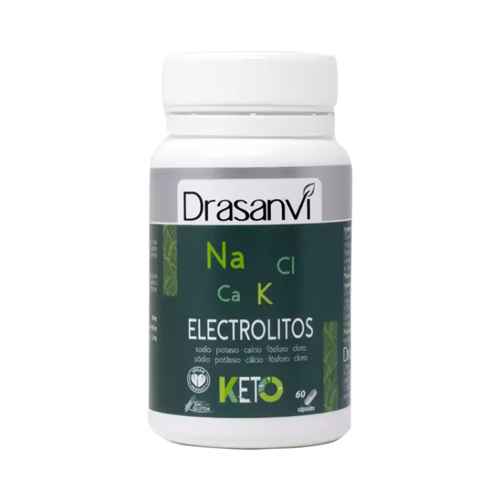 Drasanvi Electrolitos Keto 60 Cápsulas para Funciones del Organismo y Dieta Keto - 1