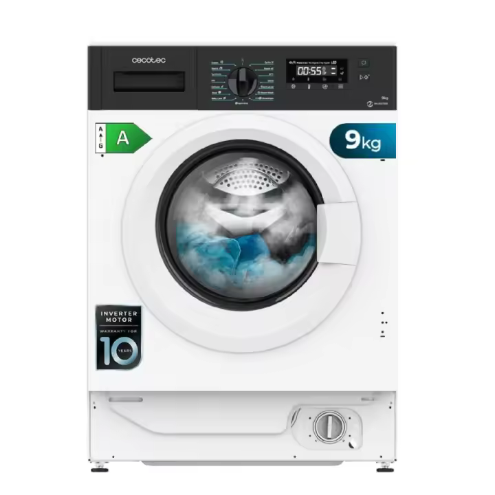 Lavadora Bolero DressCode 940 BI Inverter A Cecotec - 1