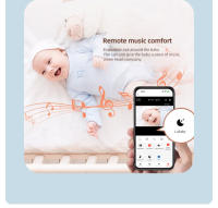 Cámara De Seguridad Para Bebé Con Visión Nocturna Infrarroja Y Control Remoto APP WiFi Monitoreo De Temperatura Y Ruido Cámara Inteligente Para El Hogar - details 8