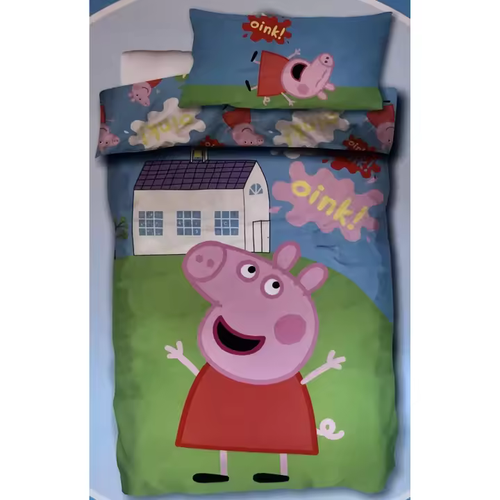 Bimba Pimba Funda nórdica Peppa Pig cama 90cm (150x220cm) - 1