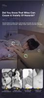 Aspiradora Portátil Inalámbrica De 15KPa Para Matraces Eliminador De Pulgas Y Polvo Potente Succión Para Limpieza De Almohadas Ropa Sofá - details 1