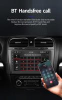 BQCC 4 Nucleos 2 Din Radio De Coche Con Android Auto Carplay Android 13 GPS WIFI BT IPS Multimedia Automotriz Universal 7"/9"/10" - details 9