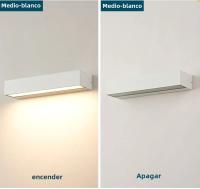 Lámpara De Pared Exterior LED IP65 Impermeable En Aluminio Para Decoración De Patio Puerta Garage Iluminación Moderna - details 9