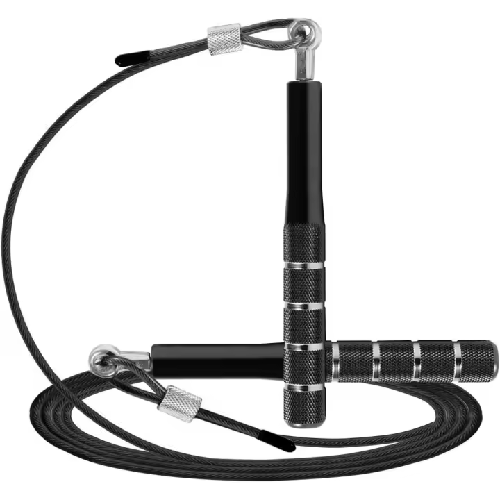 Cuerda de salto, Cuerda de salto de velocdad para ejercicio de fitness, Cuerda de salto ajustable para adultos Para helbres, Mujeres, Niños, Niños - 1