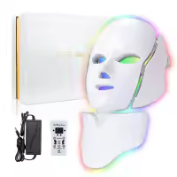 Máscara De Belleza LED Para Cara Con Terapia De Luz Roja Y 7 Colores Dispositivo De Cuidado De La Piel Rejuvenecimiento Antiarrugas Blanqueamiento Elevación Uso Doméstico - details 13