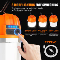 Lámpara De Camping LED Recargable Por USB Con Batería Integrada Luz Portátil Para Exterior BBQ Tiendas Emergencia Caja De Almacenamiento - details 4