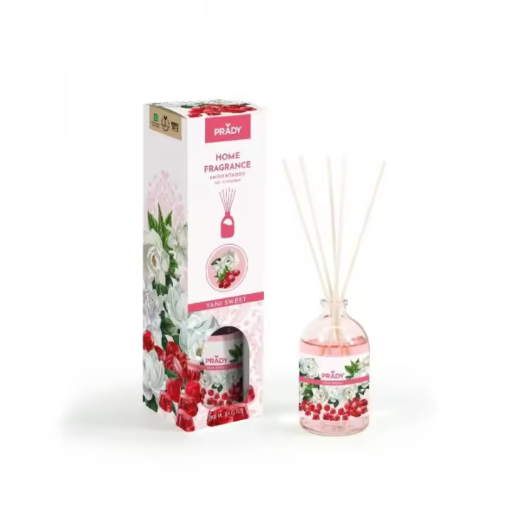Mikado Ambientador Prady 100ml – YANI SWEET | Aroma Duradero para el Hogar - 1