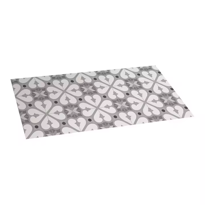 ALFOMBRA VINILICA BCN GRISES 50x110cm - 1