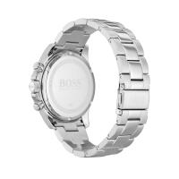 Hugo Boss Reloj analógico de cuarzo para hombre con brazalete de Plateado 1513755 , diámetro 43 mm - details 2