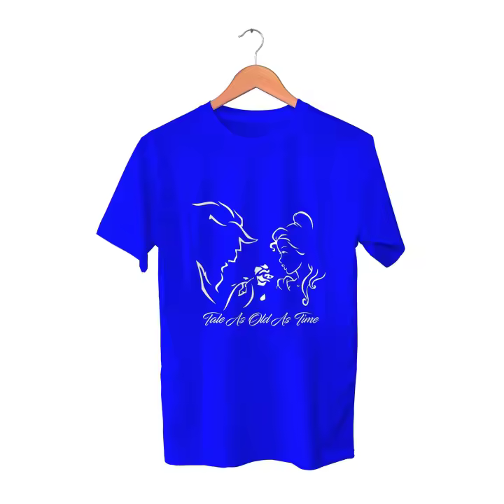 Camiseta La bella y la bestia. Varios colores. Todas las tallas. - 1