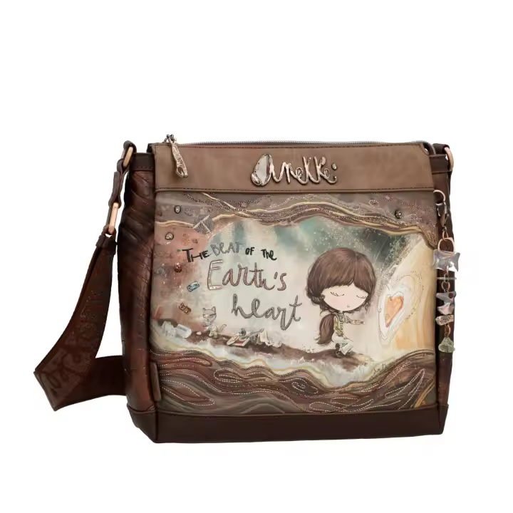 Bolso Triple Bandolera Anekke Core Mediano Cremallera Ref. 39803-039 - 1