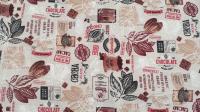 Texna Tela Loneta Estampada por metros Modelo Cacao ancho 280 cmts - details 1