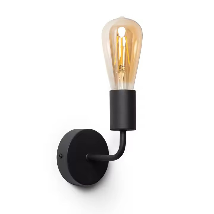 Ledkia Lámpara de Pared de Metal Jayso Blanco - 1