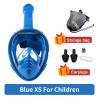 Máscara De Natación Completa Para Niños Y Adultos Antiniebla Respirador De Snorkeling Seguro Para Buceo Y Natación - details 9